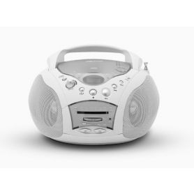 Roberts Radio CD9959 FM/MW Analogue Radio with CD Player in White