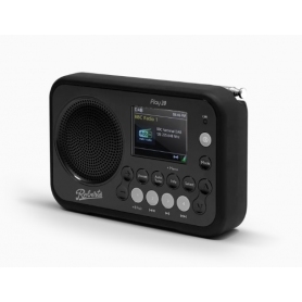 Roberts Radio Play 20 DAB Radio with Bluetooth in Black - 1