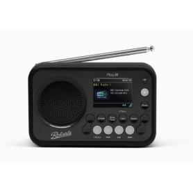 Roberts Radio Play 20 DAB Radio with Bluetooth in Black