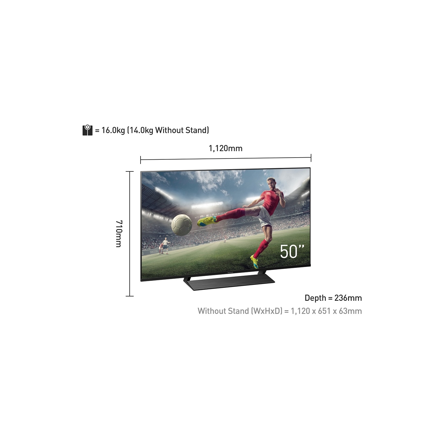Panasonic 50" Premium 4K Ultra HD HDR LED Smart TV - 2