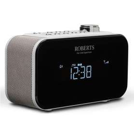 Roberts Ortus 2 DAB/DAB+/FM Alarm Clock Radio - White