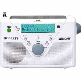 Roberts SolarDAB 2 DAB+/DAB/FM Radio - White